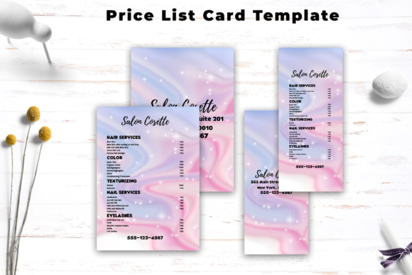 Creating Your Own Price List with an Editable Template