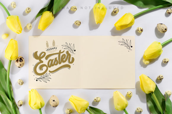Easter Card Mockup