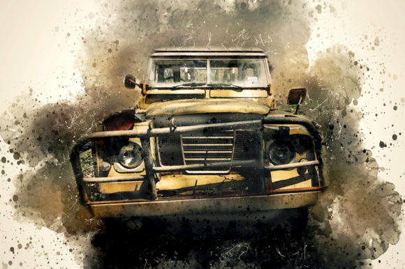 Vintage Truck Graphic 04